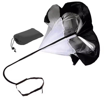 EatingBiting Umbrella Football Speed Training Running Drag Parachute Soccer Training Fitness Equipment Speed Drag Chute Physical Training Equipment