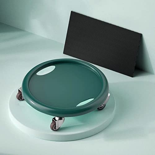 Alomejor Core Slider, Ab Workout Sliding Disc with 4 Universal Rollers for Home Gym, Office and Various Training - color: Dark Green