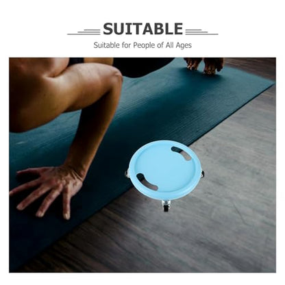Toyvian Abdominal Fitness Disc Non-slip Workout Slider for Women Quiet PU Material Sliding Disc for Core Training and Home Exercise Compact Design for Spaces