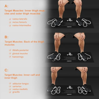 Squat Wedge Block - Non-Slip Heel Elevator | Improves Squat Form, Mobility & Strength for Weightlifting, Deadlifts