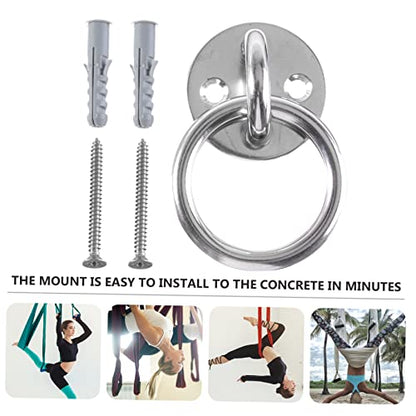 Wall Mount Suspension Ceiling Anchor Bracket for Suspension Straps Gymnastic Rings Yoga Swings Durable