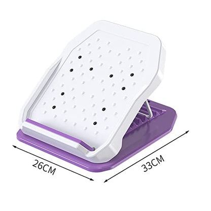 Adjustable 6Level Slant Board Calf Stretcher Ankle and Foot Incline Board for Stretching Tight Calves Or Plantar Fasciitis