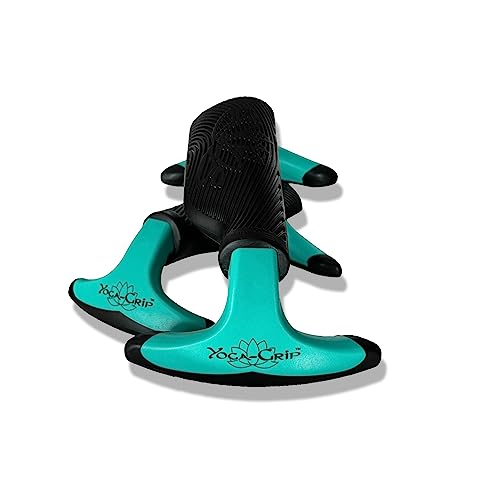 Premium Quality Wrist Alignment Yoga Blocks to Eliminate Wrist Pain in All Poses - Great for Yoga, Pushups and Pilates. Set of 2 with Instruction Card