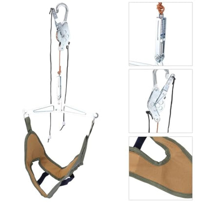 Cervical Neck Traction Device Neck Tension Relief Portable Over The Door Device Portable Neck Stretcher Hammock for Physical Therapy, Neck Pain Relief, Vertebrae Disk Herniation, Migraine Relief