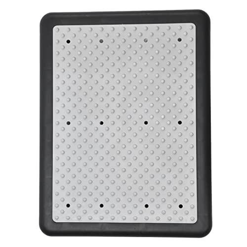 Stackable Anti Slip Half Step Stool for Elderly – Lightweight Outdoor Riser Step with Non Slip Surface for Home Garden Car Use