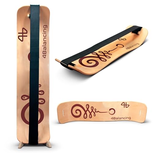 Balance Board for Kids - Slackline Wooden Wobble Board - color: Nirvana
