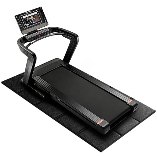 Treadmill Mat – 79" x 39", 0.2" Thick Non-Slip Walking Padl Mat for Carpet Floors & Hardwood, Shock Absorbing Exercise Mat & Under Treadmill Mat for Floor Protection in Home Gym