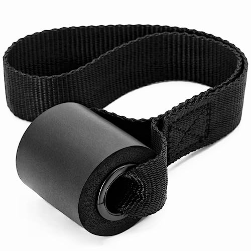 Resistance Loop Exercise Bands Exercise Bands for Home Fitness, Stretching, Strength Training, Physical Therapy,Elastic Workout Bands for Women Men Kids - color: Black-1x Door Anchor, style: Door Anchor