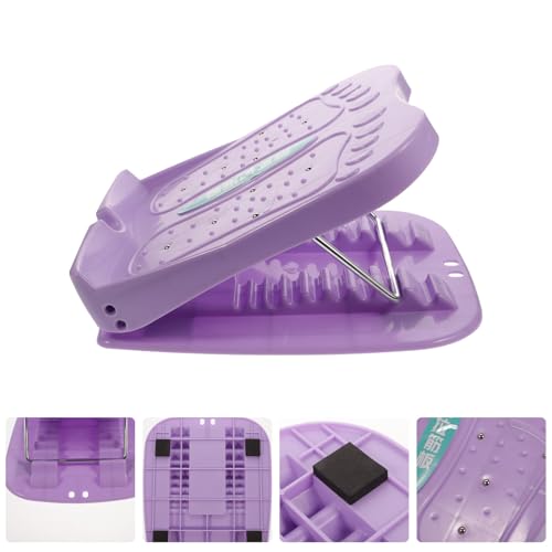 Portable Slant Board Calf Stretching Exercise Tool Plastic Incline Fitness Pedal for Home Leg Workout and Balance Training