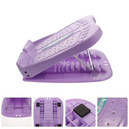 Portable Slant Board Calf Stretching Exercise Tool Plastic Incline Fitness Pedal for Home Leg Workout and Balance Training