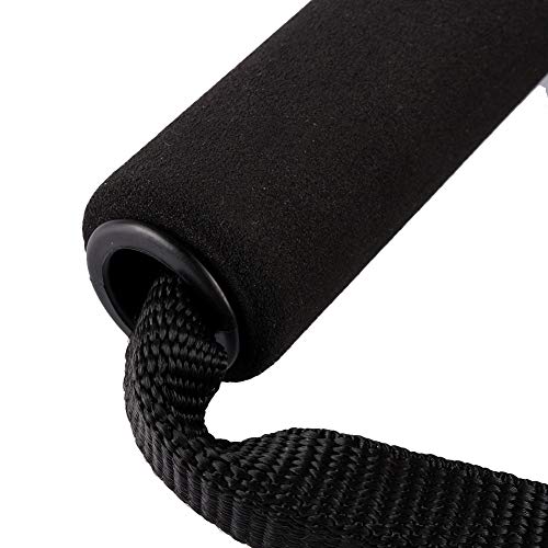 Fitness Cable Machine Attachment Handel Exercise Pull Grips Band Handle Triceps Rope Cable Replacement Handle for Fitness Workout Training Gym