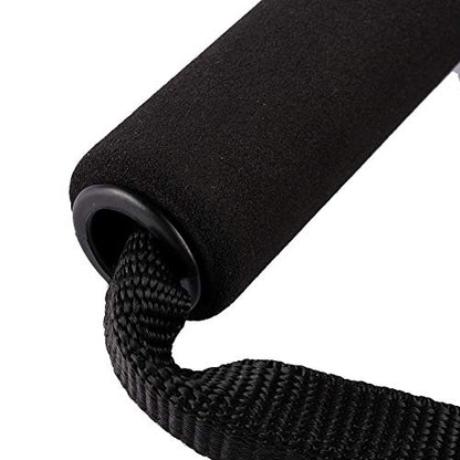 Fitness Cable Machine Attachment Handel Exercise Pull Grips Band Handle Triceps Rope Cable Replacement Handle for Fitness Workout Training Gym