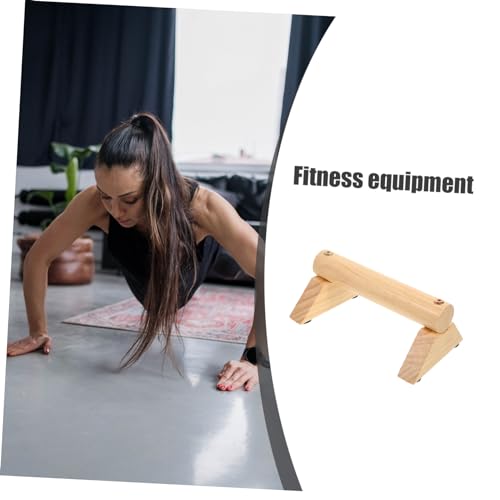 Mikikit 1Set Handles with Non Slip Pads Fitness Equipment for Strengthening Upper and Abdominal Muscles for Home Gym Workouts