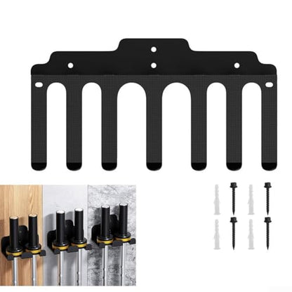 Steel Barbell Storage Rack Wall Mounted Gym Organizer For Barbells Dumbbells Resistance Bands Lifting Belts Garage Home Fitness Equipment Space Saving(Double hooks) - size: Double hooks