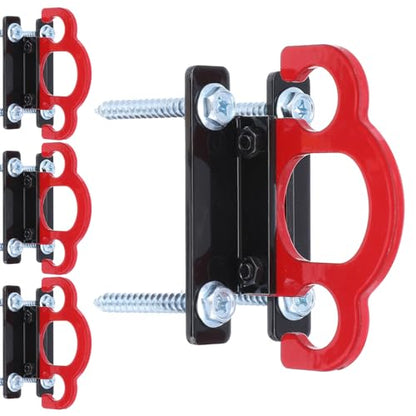 Resistance Band Wall Anchors,Workout Wall Mount Anchor,Band Wall Mounts Gym Anchor,Band Hooks, Space-Saving Wall-Mounted Clip for Home Gym Workouts,for Strength Training,Fitness,Physical Therapy