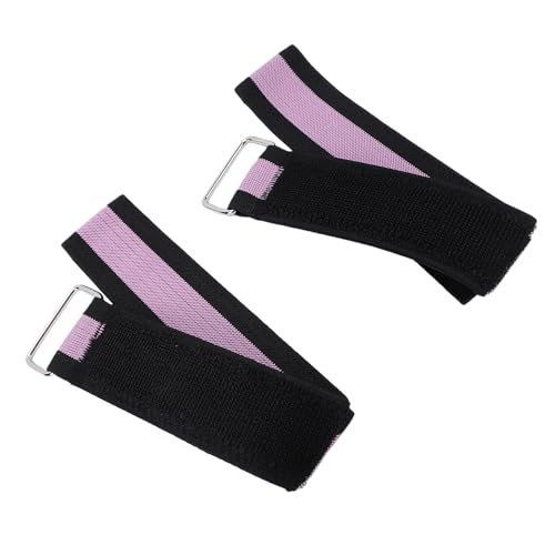 Keenso Booty Bands Polyester Glute Bands 32.6in Non Slip Exercise for Women Portable 2pcs for Pilates Hip Thigh Leg Training Home Gym Workout