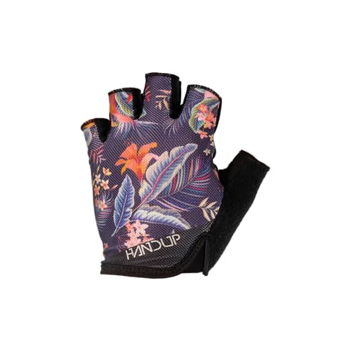 Shorties Half Finger Lightweight Anti-Slip Breathable Mountain Bike MTB Bicycle Enduro Downhill XC Cycling Motocross Unisex Gloves - color: Midnight in Maui, size: XX-Small