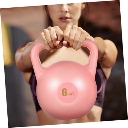 LIOOBO 6kg Water Filled Kettlebell Strength Training Exercise Equipment Dumbbell Kettlebell Weights