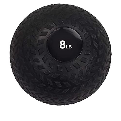 Body Sport Slam Ball with Tread Surface, Versatile, Workout Training, Strength Building, Improve Muscle Mass - size: 8.0 Pounds