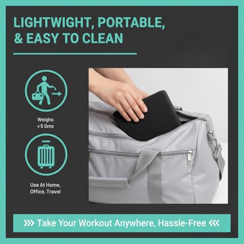 Slant Board for Calf Stretching & Squats – Non-Slip Heel Elevated Squat Wedge Block for Weightlifting, Squat Mobility & Performance | Workout Wedge to Improve Squat Form, Balance & Strength