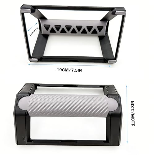 Triangular Push Up Bars with Non-Slip Base & Wrist Support – Stable Push Up Stands for Home Gym, Chest and Arm Workout Equipment for Men and Women (1 Pair)