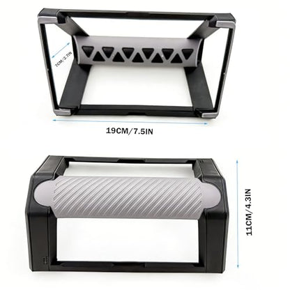 Triangular Push Up Bars with Non-Slip Base & Wrist Support – Stable Push Up Stands for Home Gym, Chest and Arm Workout Equipment for Men and Women (1 Pair)