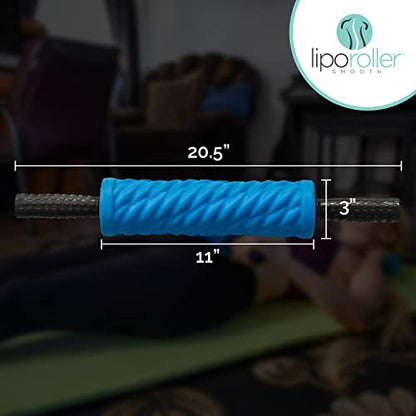 Post Liposuction Massager – Lymphatic Drainage Massager for Post Lipo Surgery – Quality EVA Material - Ridges and Grooves for Post-Op Recovery, Ideal Liposuction Recovery Supplies
