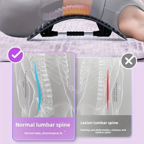 Spine Stretcher Arch Lumbar Cracker Board - color: Black