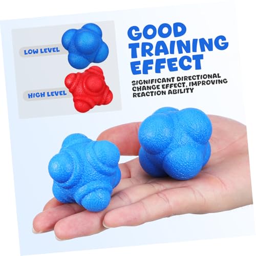 ibasenice 6pcs Reaction for Hand Eye Coordination Training Agility Exercise Low and High Difficulty and Lightweight for Indoor and Outdoor Use