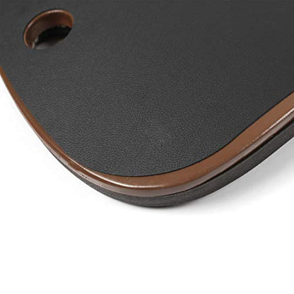 Seville Classics airLIFT Premium Anti Fatigue Wooden Balance Wobble Board Mat w/Massage Points, for Office Standing Desk, Home, Exercise, Therapy, Sports Training, Black, 20"W x 14"D - size: 20"