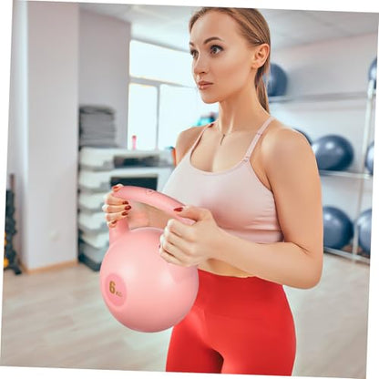LIOOBO 6kg Water Filled Kettlebell Strength Training Exercise Equipment Dumbbell Kettlebell Weights