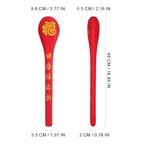 Beavorty Manual Back Massagers 2 Pcs Handheld Massage Stickfor Back Muscle Pain Relief | Massage Hammer Stick Tool for Neck & Shoulder Deep Tissue Stress Relief