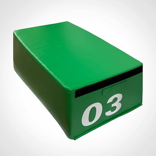 4 in 1 Foam Plyometric Box, Adjustable Height Soft Foam Jump Box Set, Non-Slip, Durable, Easy-to-Clean Soft Training Box, Suitable for Gyms, Home, Jumping, etc.(Size:03（90 * 55 * 40cm）) - size: 03（90*55*40cm）