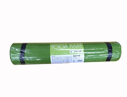 SAKURAI CO., LTD. Non-Slip Exercise Yoga Mat, Pirates Mat for Fitness, Workout, Stretch, Color: Green