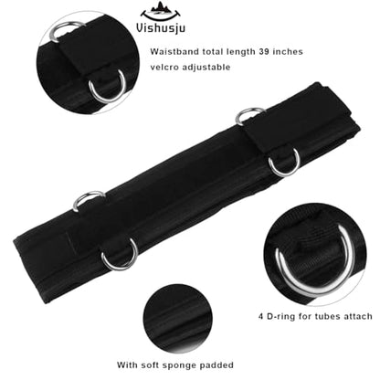 Bounce Trainer Vertical Jump Legs Resistance Bands Glutes Muscles Workout Strength Speed Agility Training for Basketball Football