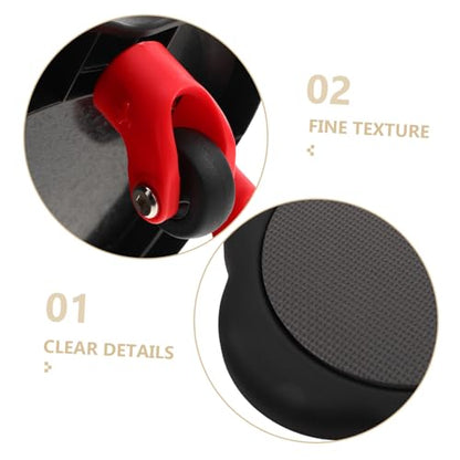 HEMOTON Five-Wheel Ab Roller Wheel for Abdominal Workouts Dual Sided Fitness Sliders with Non-Slip Grip Portable Core Strength Trainer for Home and Travel