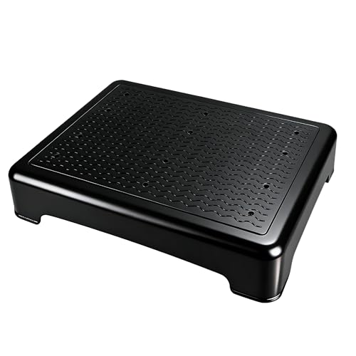 Mobility Step Stool for Kids & SeniorsNon-Slip Platform Indoor and Outdoor, One Step Stool for Car, Bedside, Office, Shower, Stairs,Portable Riser, 400 LBS Capacity