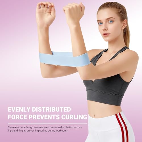 Resistance Bands for Working Out - 2/3/4 Pack Elastic Loop Exercise Band Set 15 25 35 50 lbs, Strength Training Stretching Home Gym Workout Bands for Pilates Yoga Leg Glute Arm Workout for Women Men - size: 3 Pack