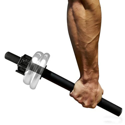 Fitarc Forearm Wrist Strengthener Grip Strength Trainer - color: 1" Forearm Bar