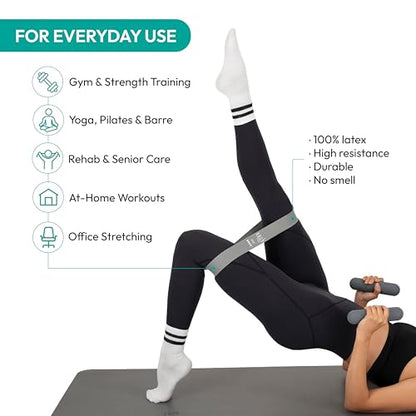 Fitness Resistance Bands Set Stretch Bands for Exercise Bands Resistance for Home Workout Bands, with Handles Bands for Working Out Portable Fitness Bands Resistance Bands for Women Elastic Band