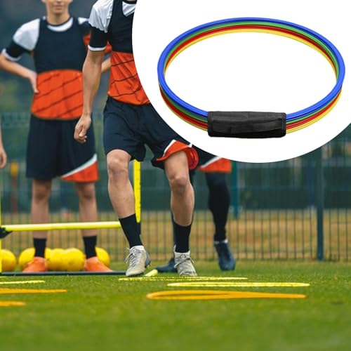 12Pcs Agility Training Rings Football Training Agility for Adults Rugby
