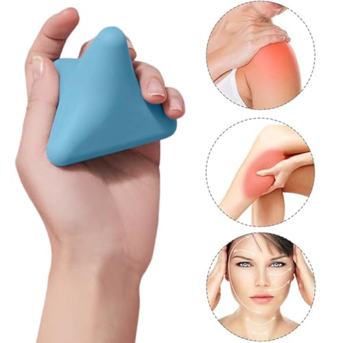 Trigger Point Massage Ball,Manual Deep Tissue Fascial Ball,Acupoint Massage Exercise Therapy Tool for Fitness Neck Shoulder Back Foot Stress Relief