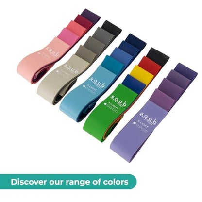 Fitness Resistance Bands Set Stretch Bands for Exercise Bands Resistance for Home Workout Bands, with Handles Bands for Working Out Portable Fitness Bands Resistance Bands for Women Elastic Band