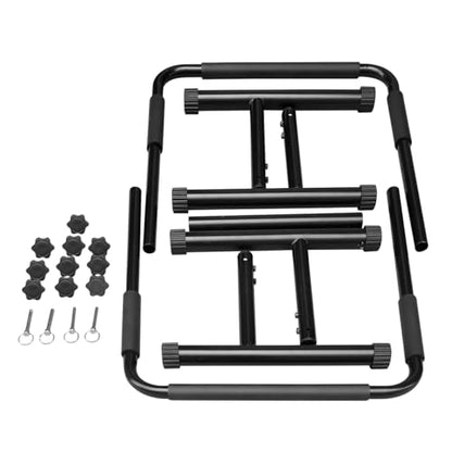 Dip Bar, Heavy Duty Dip Station Adjustable Parallel Bars for Full Body Workout Fitness, Functional Parallettes Bars for Home Gym Strength Training Workout