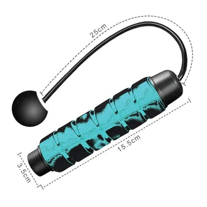 axGear Ropeless Jump Rope Weight Adjustable Fitness Workout Sport Skipping Cordless