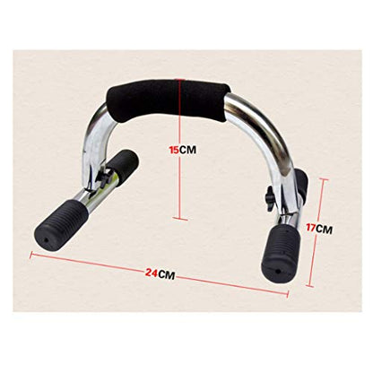 Pushup Bars Stands with Slip-Resistant and Comfort Foam Grip– for Home, Gym, and Traveling Fitness