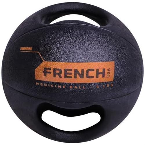 Dual Grip Medicine Ball w/Handles 6 lb (New)