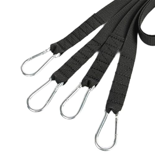 2X Sled Pull Straps Workout Weighted Sled Pulling Straps for Indoor Home Leg