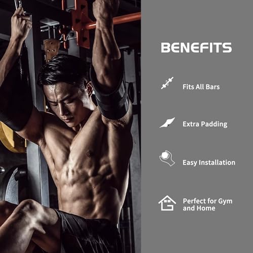 Hanging Ab Straps for Pull Up Bar: Gym Ab Sling Straps for Arm Pull up Workout Support for Training Knee and Leg Raises