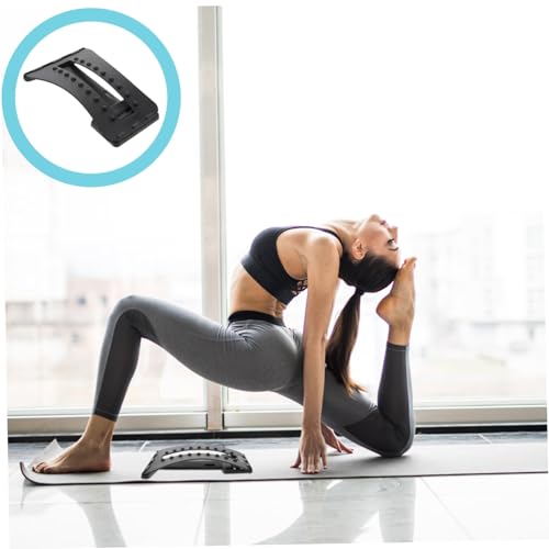 Ipetboom Back Arch Stretcher for Spine Relief Lumbar Traction Device for Home Use Deep Massage and Stretching Support for Lower Back Alignment and Muscle Relaxation
